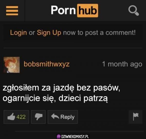 Śmieszek na pornhubie