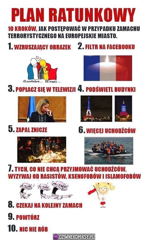 Co robić w razie zamachu