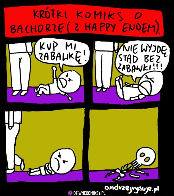 Krótki komiks o bachorze