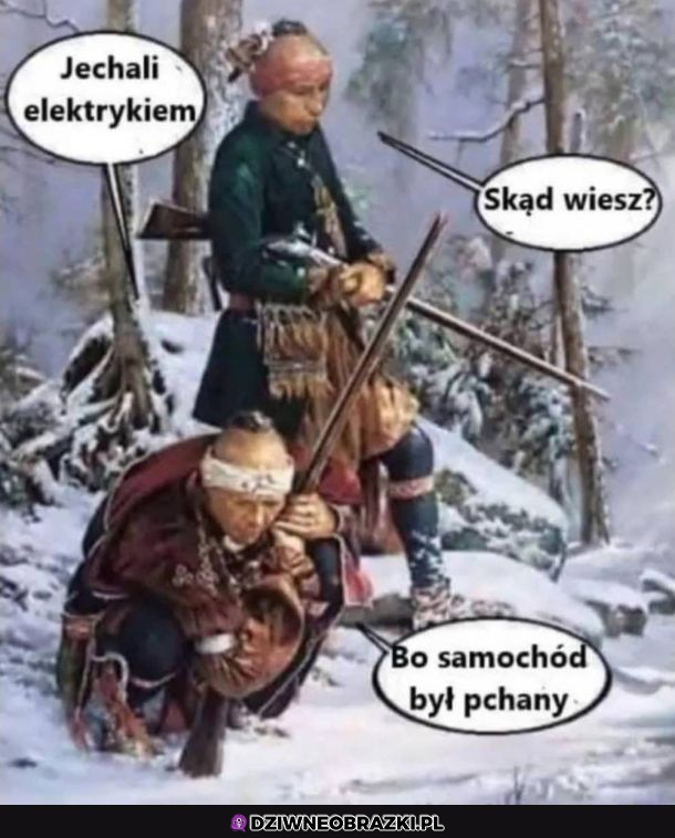 Klasycznie, elektryk bez prądu 
