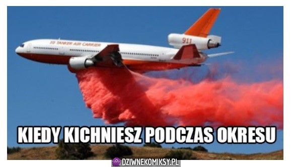 Kichanie podczas okresu