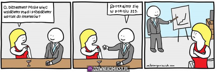 Przejście do interesów