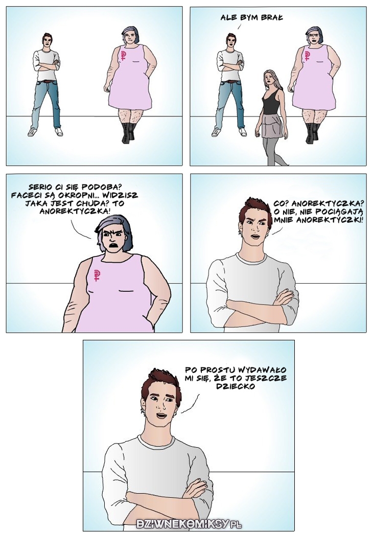 Nawet feministka się zdziwiła