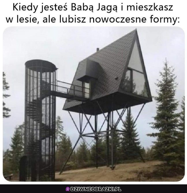 Nowoczesna Baba Jaga