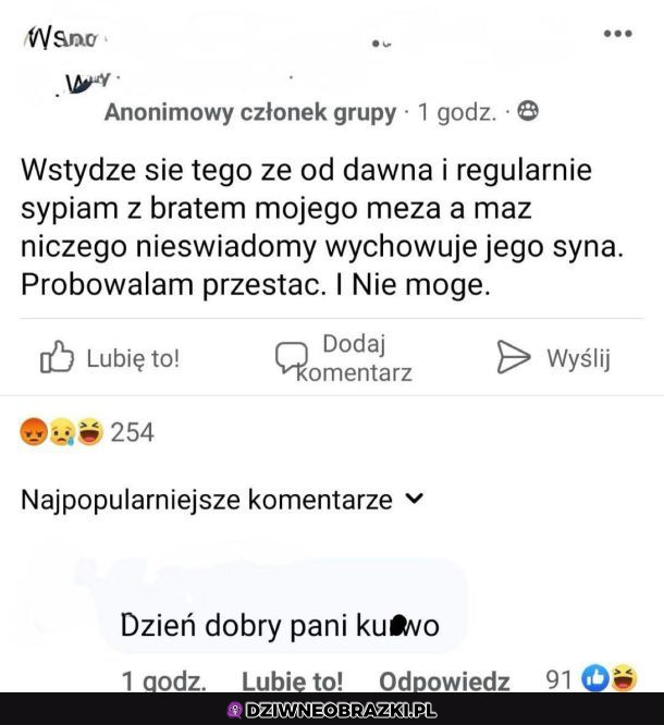 Kiedy ona się wstydzi