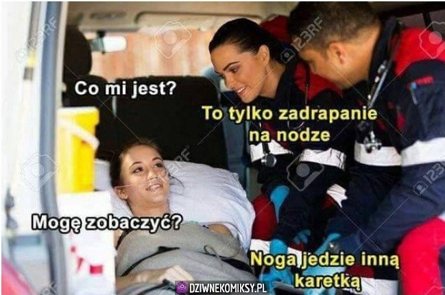 Tylko zadrapanie