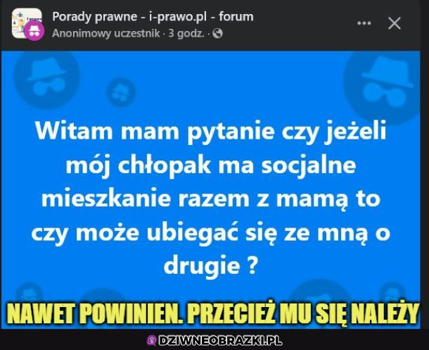 Jemu się należy
