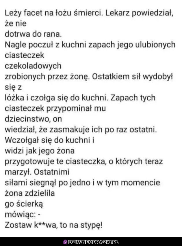 Na łożu śmierci