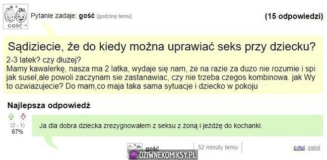 Seks przy dziecku