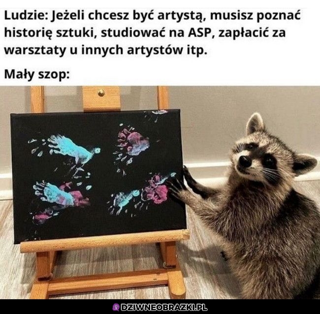 Szop artysta