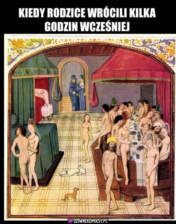 Kiedy robisz epicką orgię ale rodzice wrócą
