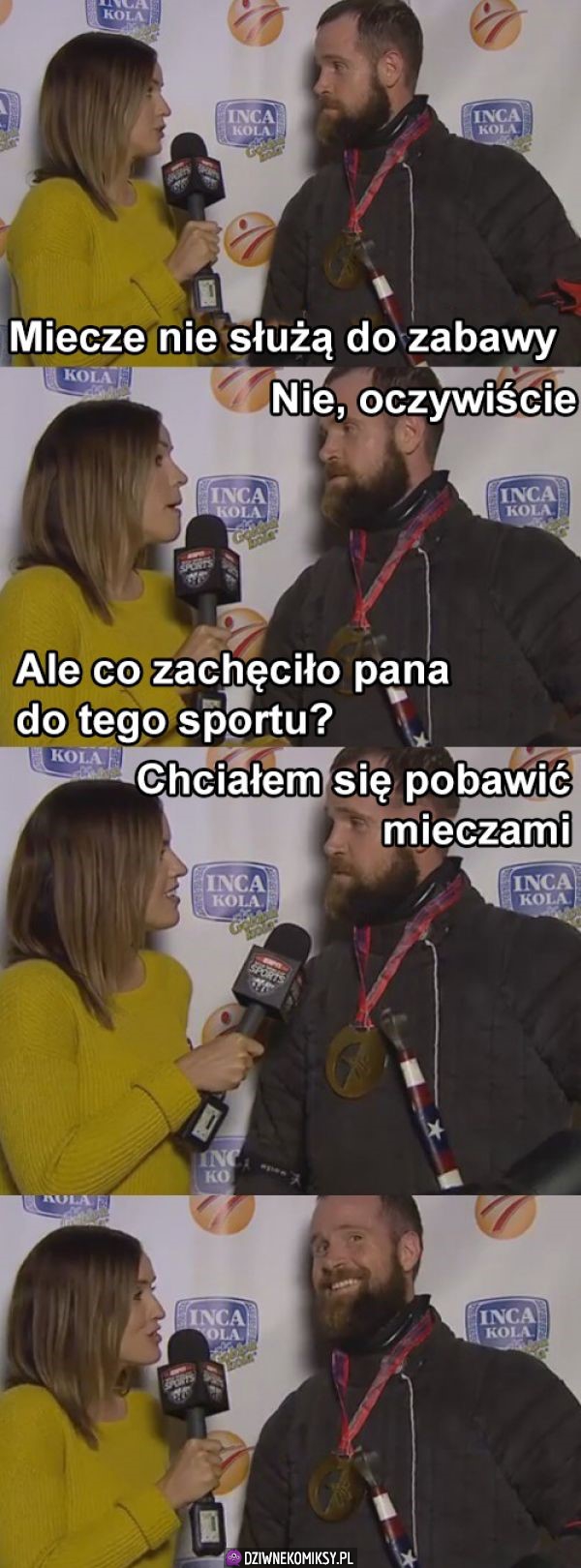 Czy miecze są do zabawy?