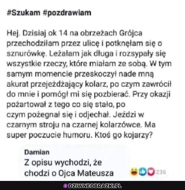 O niego chodzi?