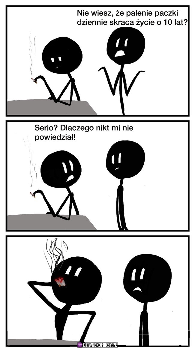 Palenie skraca życie