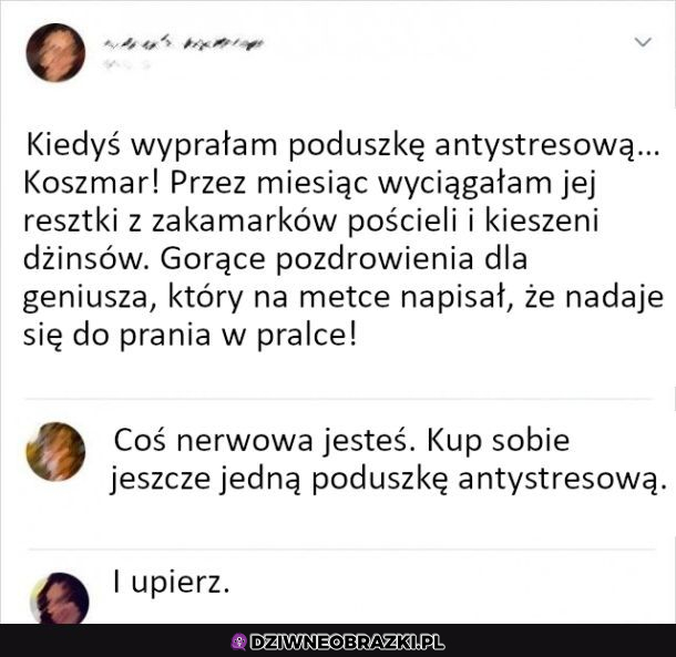 Poduszka antystresowa