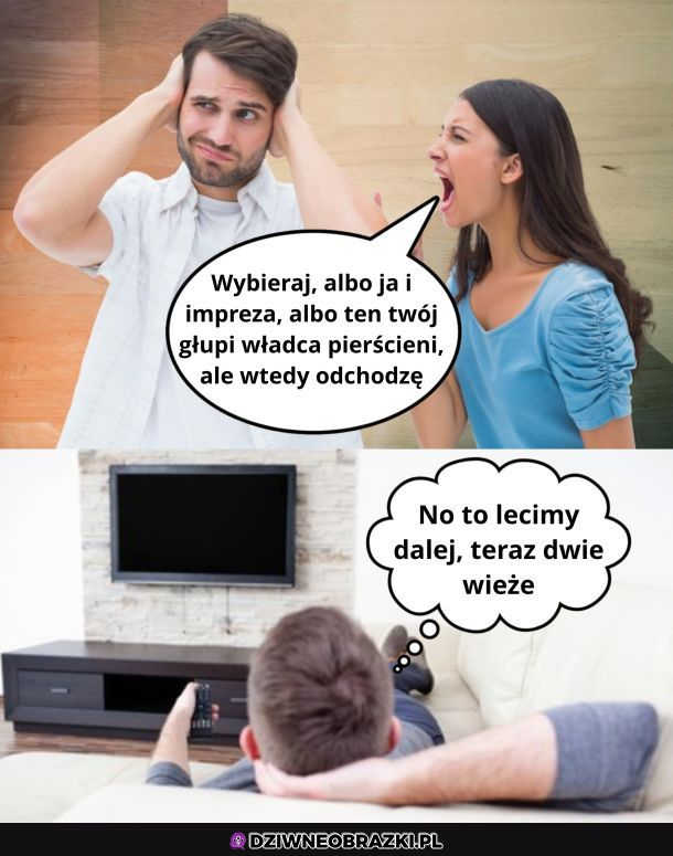 Kiedy ona używa szantażu