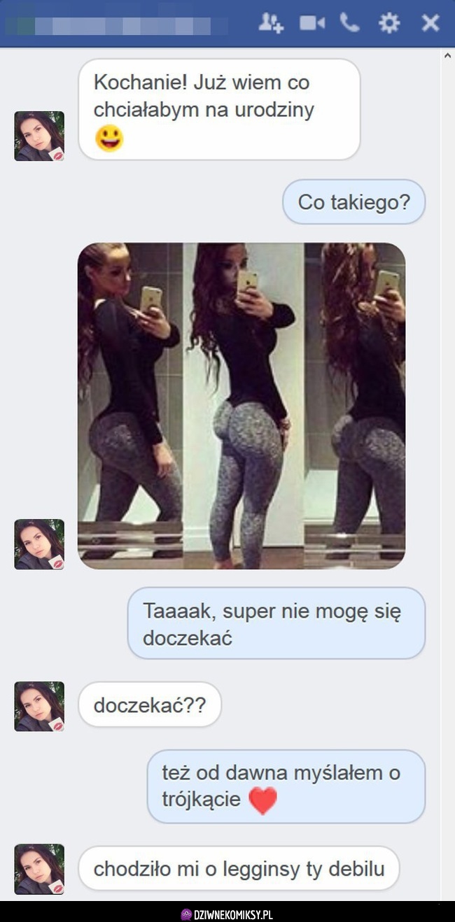 Co by chciała na urodziny