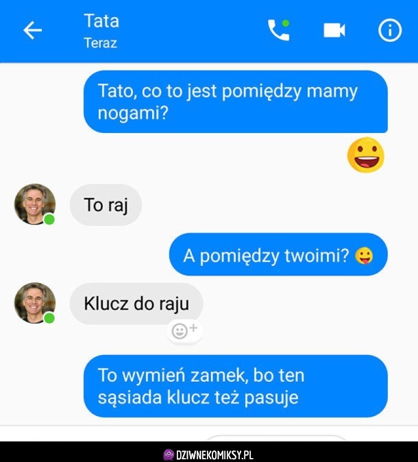 Tato, co jest między nogami mamy?