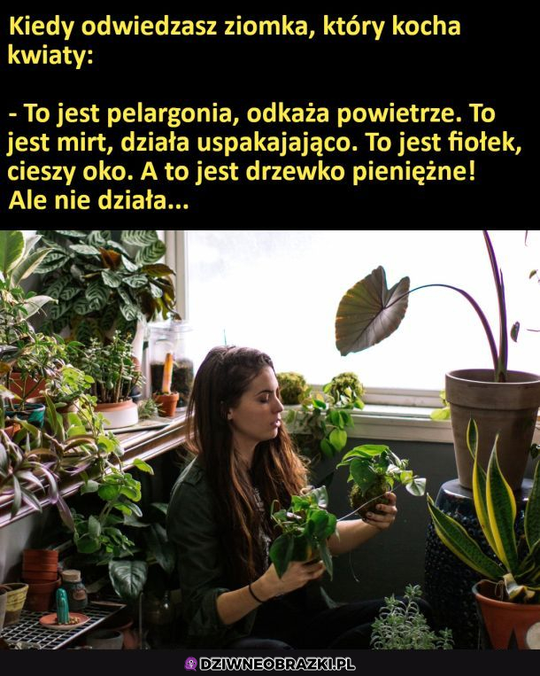 Kiedy ziomek lubi roślinki