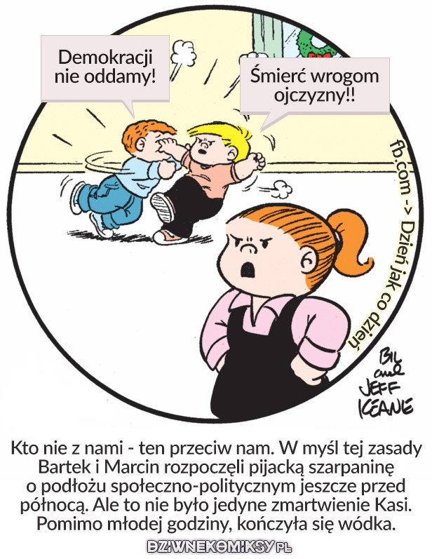 Sylwestrowa szarpanina