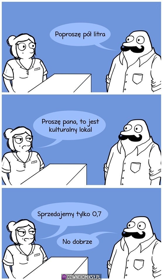 Poproszę pół litra