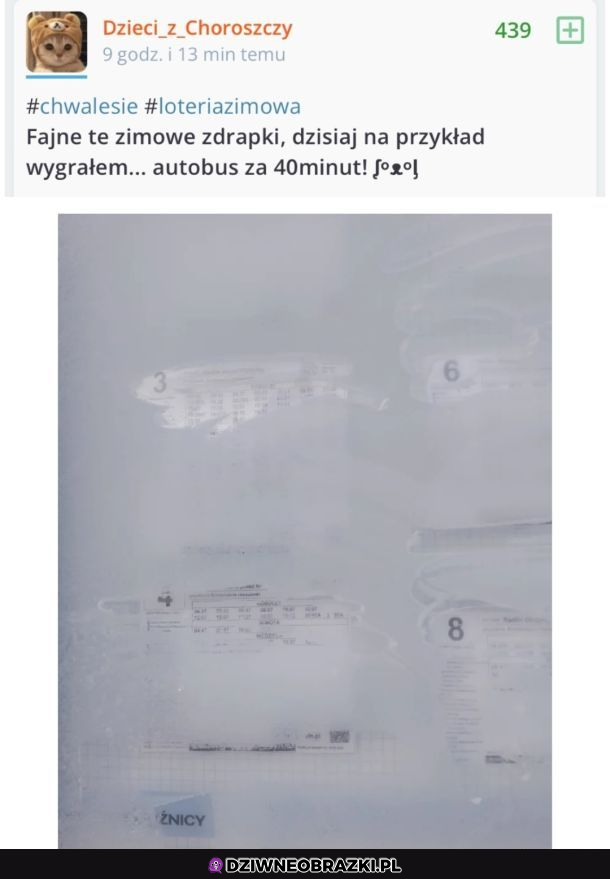 Zimowe zdrapki