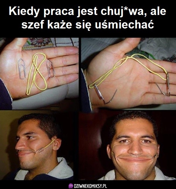 Kiedy praca jest chuj*wa