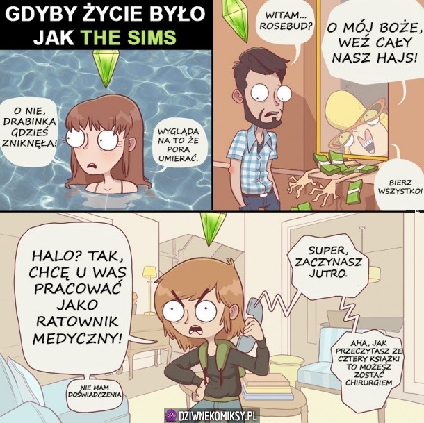 Życie jak simsy