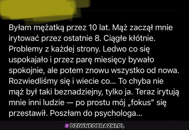 Kiedy to w tobie leży problem