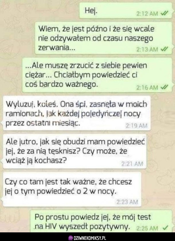 Kiedy jakiś fagas rucha twoją ex