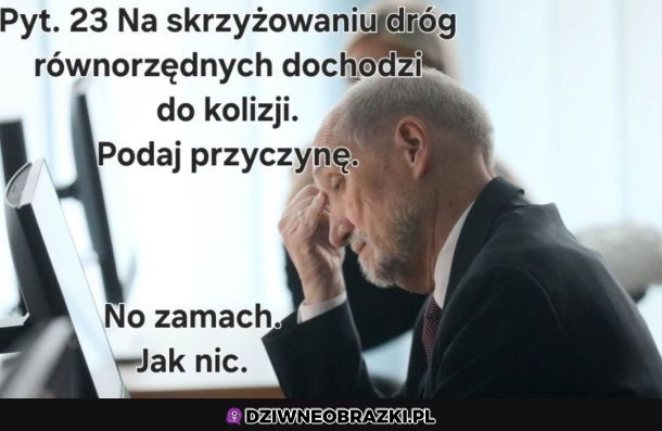 To był zamach