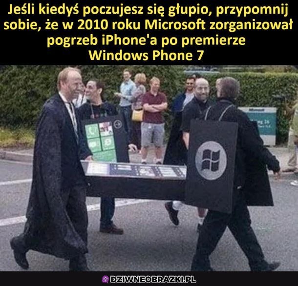Jeśli poczujesz się głupio...