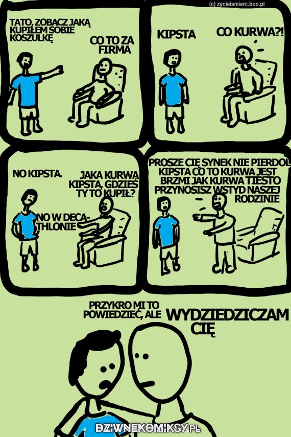Wydziedziczam Cię