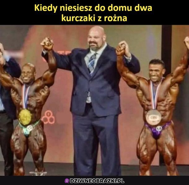 Kiedy kupisz pieczone kurczaki