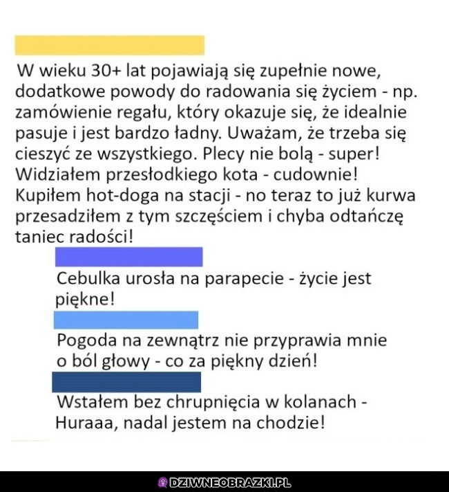 Trzydziestka to magiczna liczba