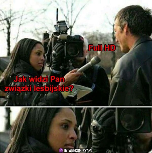 Jak pan widzi związki lesbijskie?