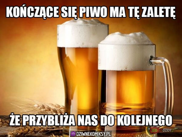 Kończące się piwo