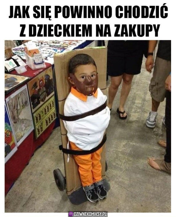 Dziecko na zakupach