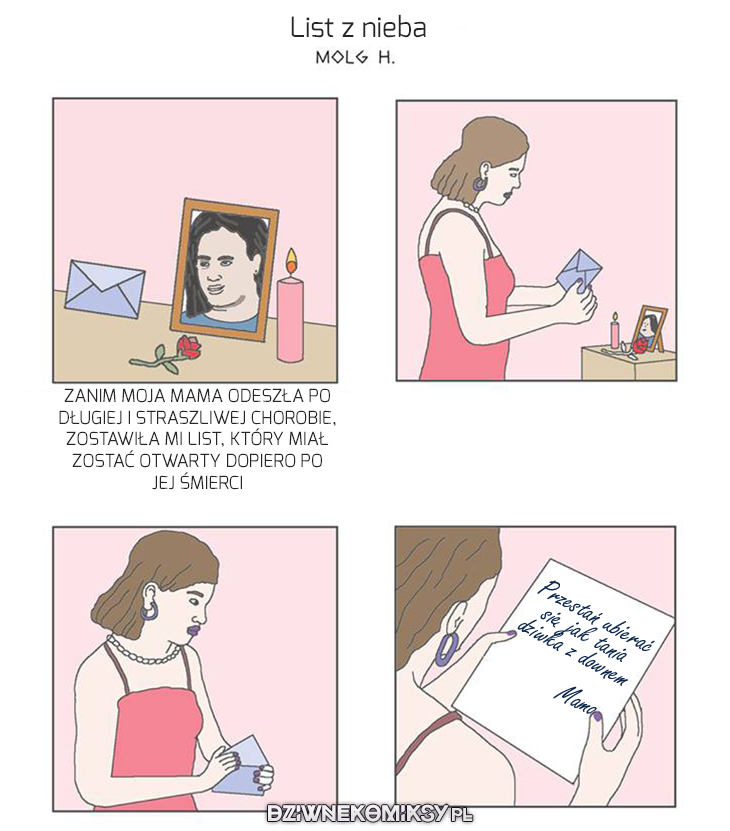 List z nieba