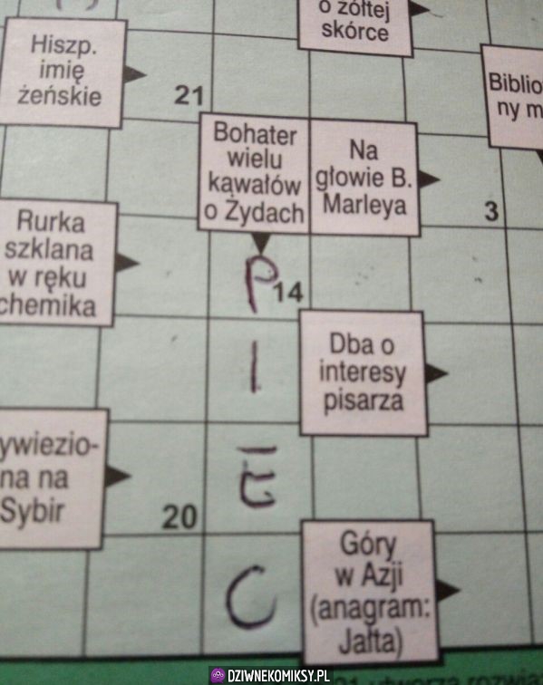 Bohater dowcipów o żydach
