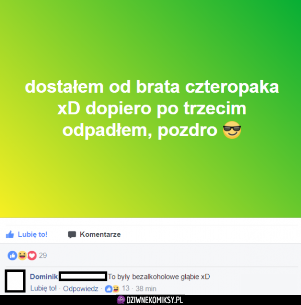 Młody poszpanował