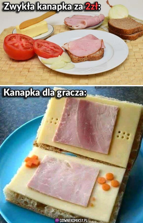 Kanapka dla graczy