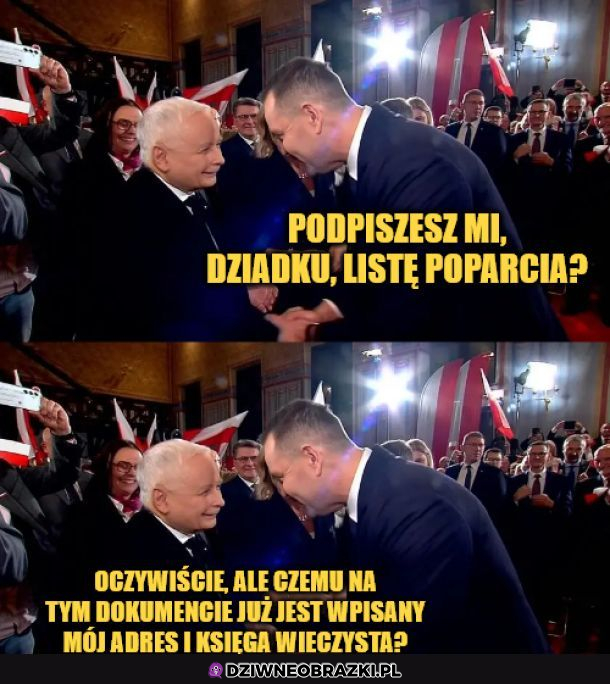 Poparcie i mieszkanie 