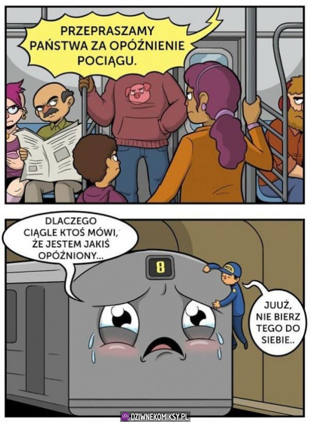 Opóźniony pociąg