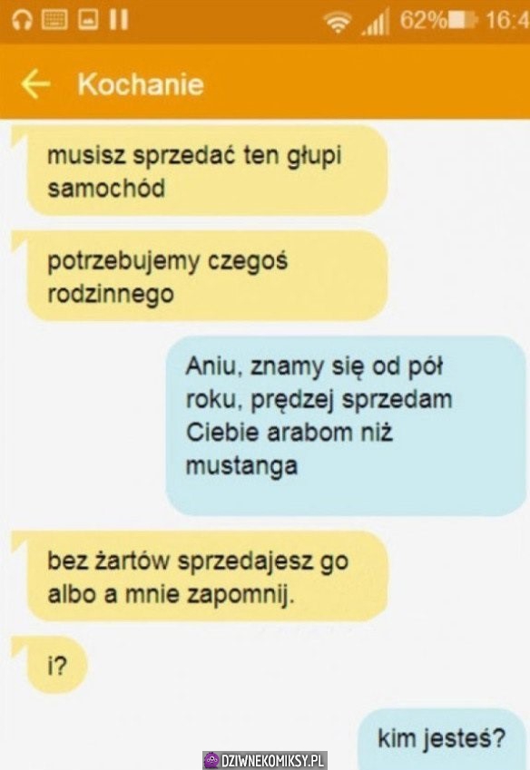 Wyjaśnił gdzie jej miejsce