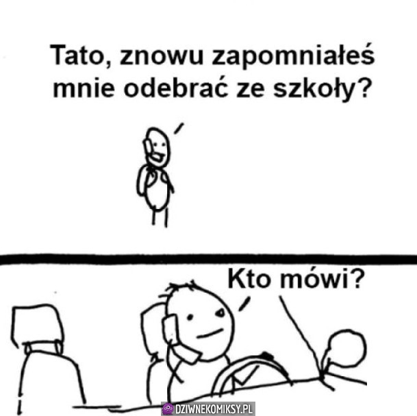 Zapomniał odebrać ze szkoły