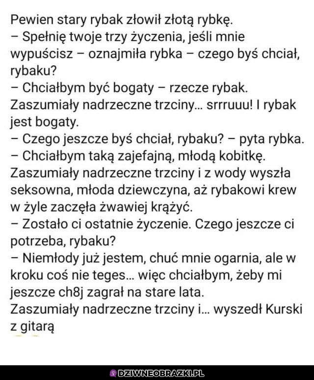 Trzy życzenia starego rybaka