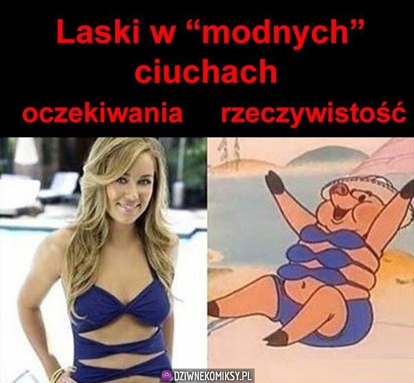 Laski w modnych ciuchach
