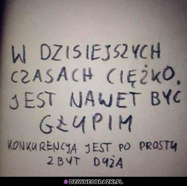 Ciężkie czasy