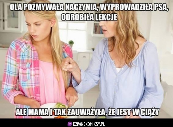 Oj no mame, weź...